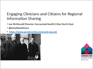 View Joe's Keynote Presentation on Engaging Clinicians and Citizens for Regional Information Sharing (opens in a new window or tab)